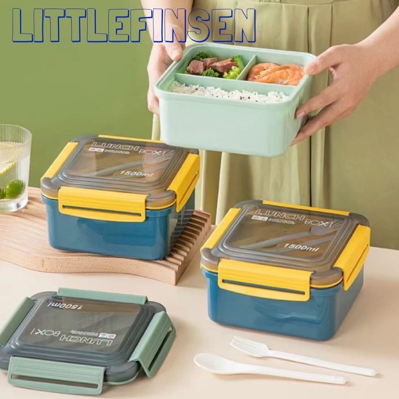 kotak makan sekat/kotak makan bento/lunch box sekat