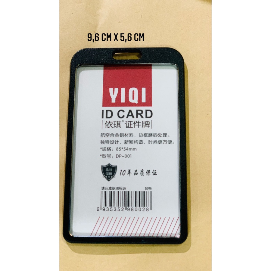 

Id Card Holder Alumunium | Name tag Id Card Tempat Kartu Alumunium 1 pcs