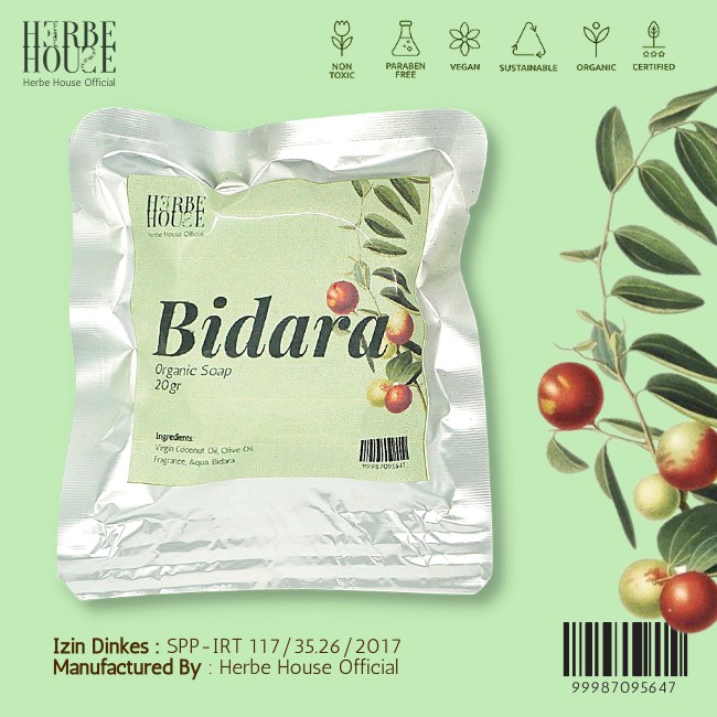 SABUN BIDARA LUKA & SIHIR ORGANIK SABUN BIDARA