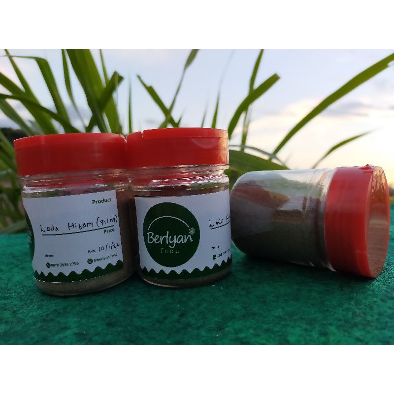 

lada hitam murni digiling 40 gr