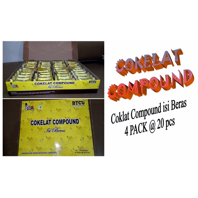 

Paket Coklat Compund isi beras