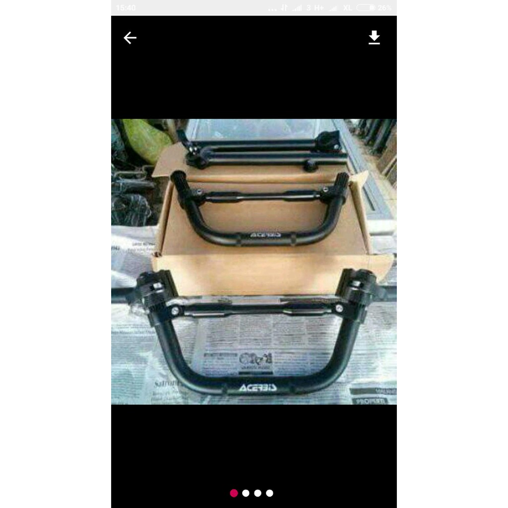 Terbaru Stang. Stir Model Stail Acerbis Smua Motor Rx. king. Cb. Gl. Megapro. Limited
