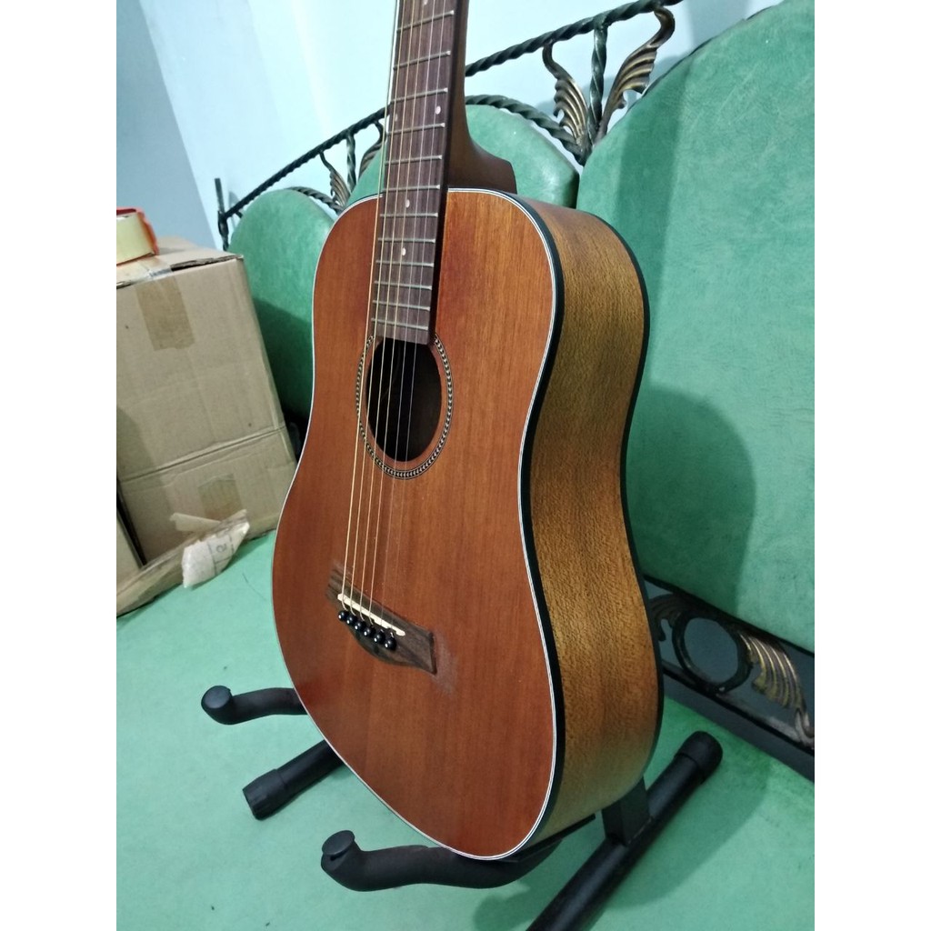 Gitar Akustik Elektrik Cowboy Original Tipe GW-120 NS Ukuran 3/4 Coklat EQ TUNER Cowboy Jakarta