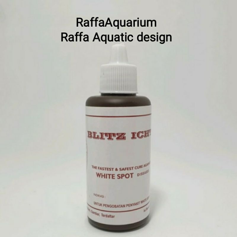 Obat Biru Blitz Icht 50 cc Obat Ikan White Spot Methylene blue