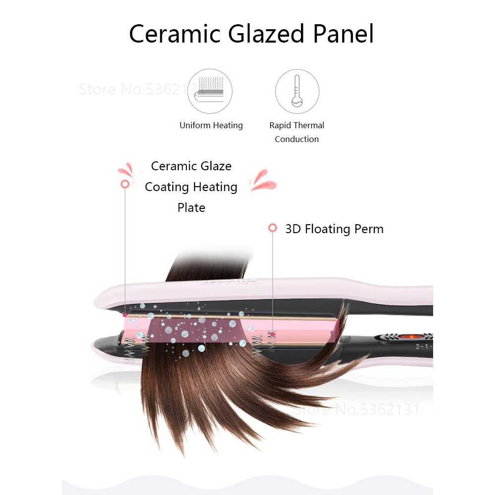 GIJ -  Catokan Rambut Elektrik Hair Straightener Comb