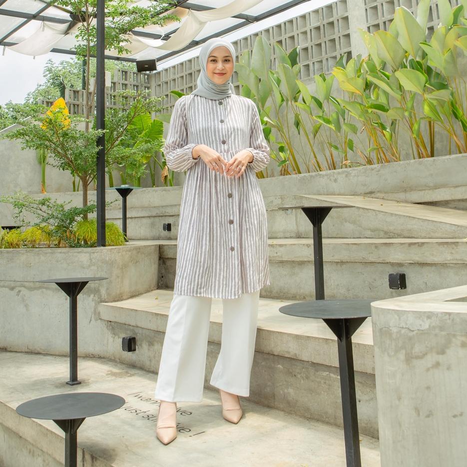 Langsung Order Le Khari Tunik Zea Tunik Rayon Busui Size S - XL