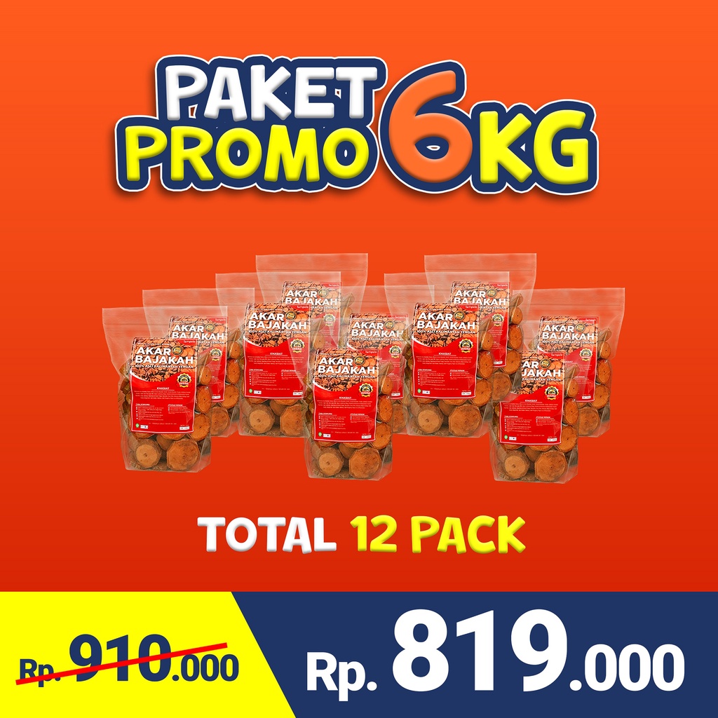 

[Paket 6kg] Akar Kayu Bajakah Tampala MERAH kering Siap Seduh (100% Original) Asli Kalimantan