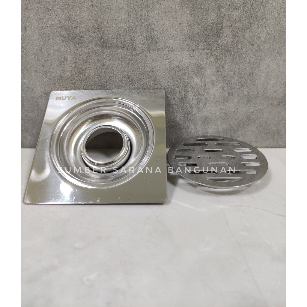 Saringan Got Stainless Murah / Floor Drain Chrome 1003