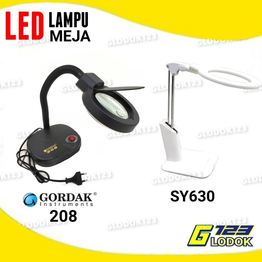 LED Lampu Meja Belajar Kerja Baca Flexible Desk Lamp