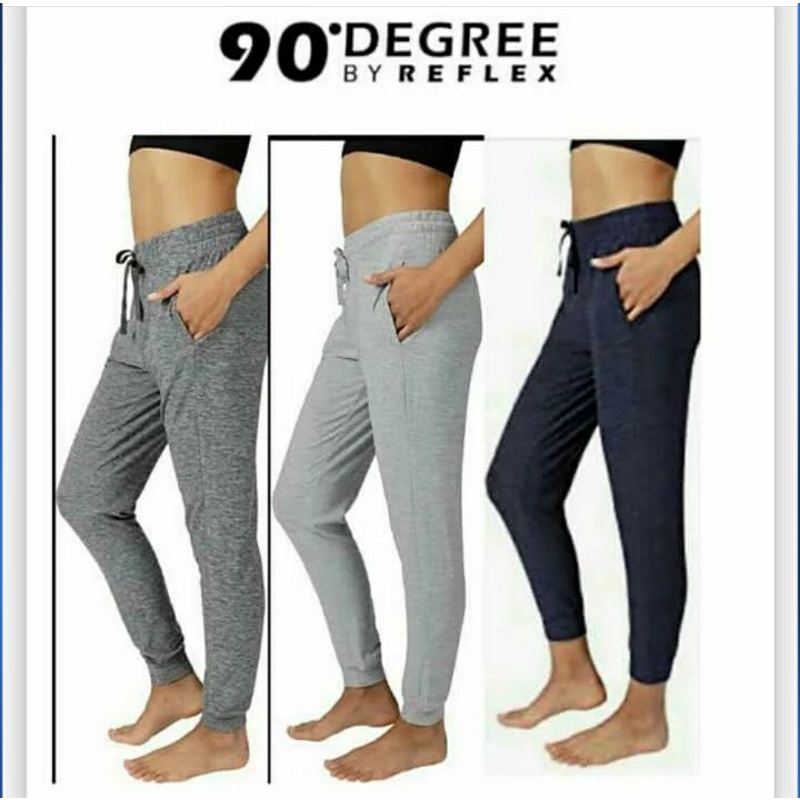 90degree by reflex Cationic heather lounge pant ( celana jogger)