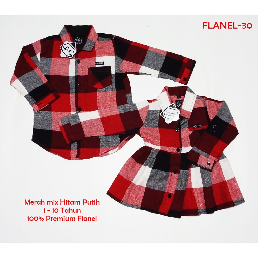 Jual Kemeja Flanel Anak KMJ-30 Kemeja Anak Kemeja Panel Baju Anak Murah