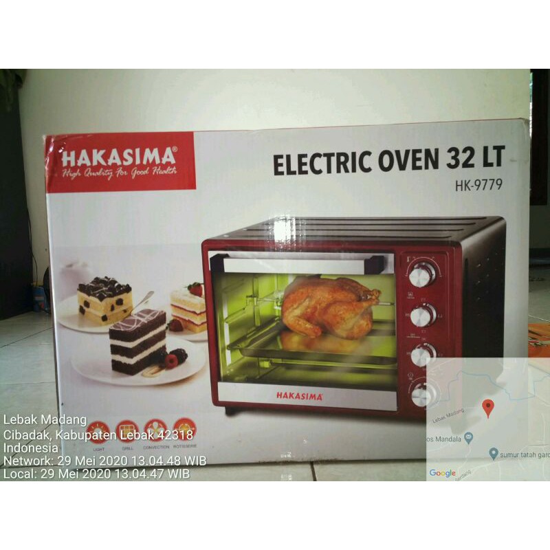 HAKASIMA ELEKTRIK OVEN 32