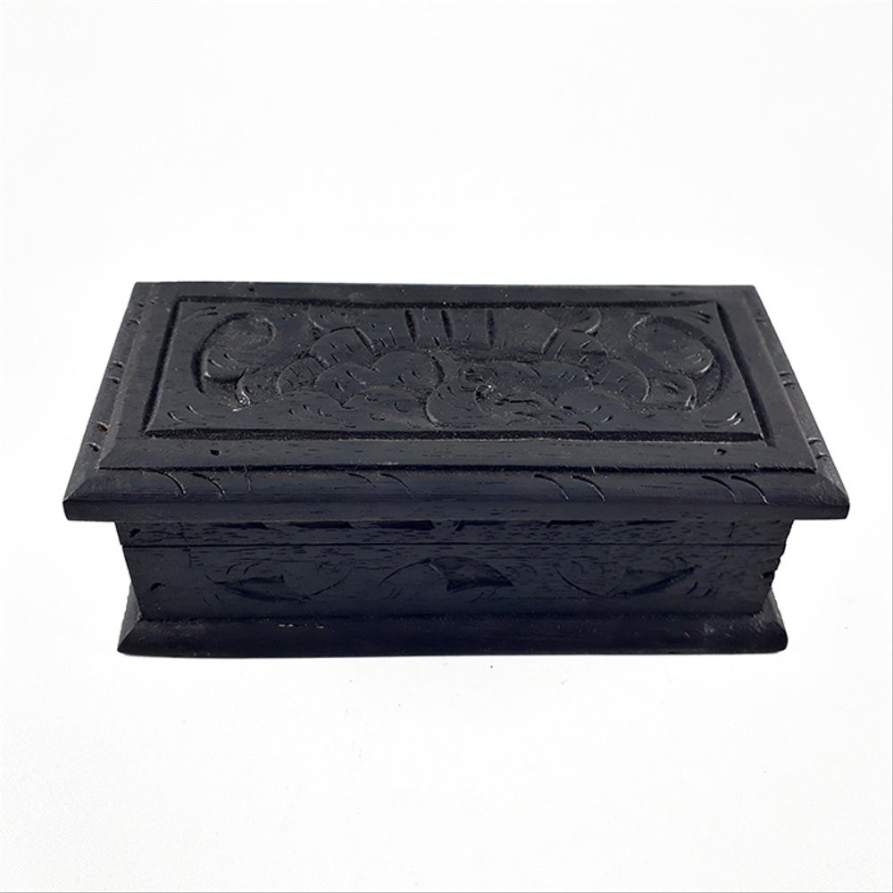 Box Kotak Ukiran Kayu Tempat Perhiasan Pusaka Mustika