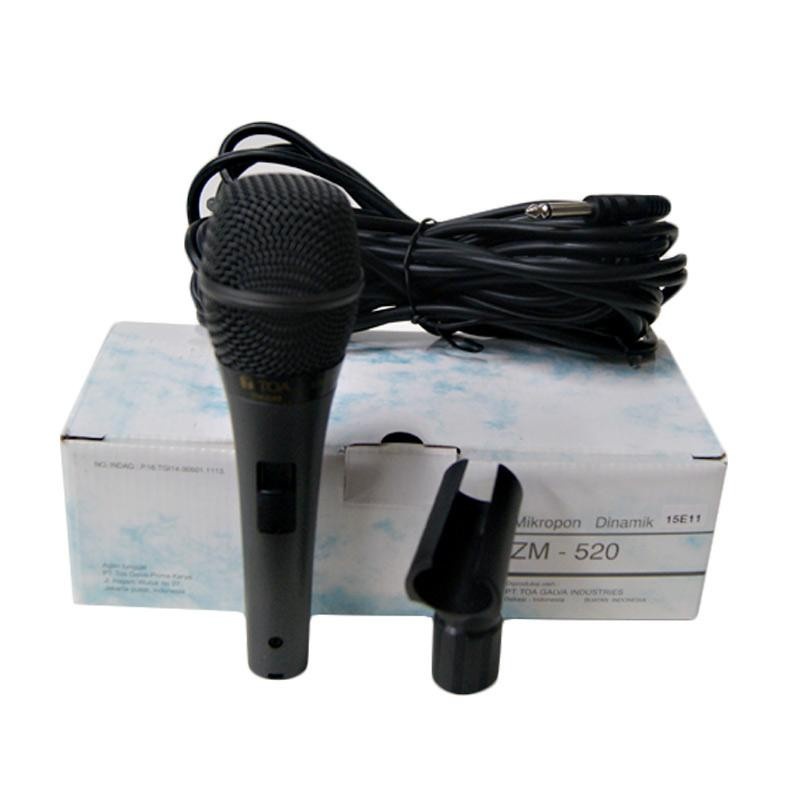 MIC KABEL TOA ZM 520 MICROPHONE TOA ZM 520 ORIGINAL