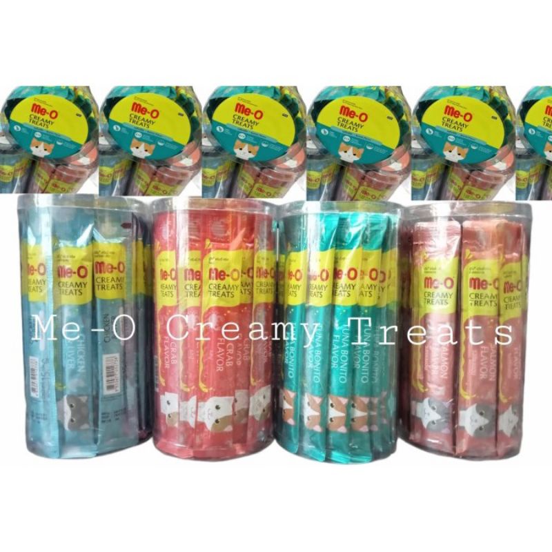 MEO CREAMY TREATS 1 TOPLES ISI 36PCS RASA CHICKEN LIVER