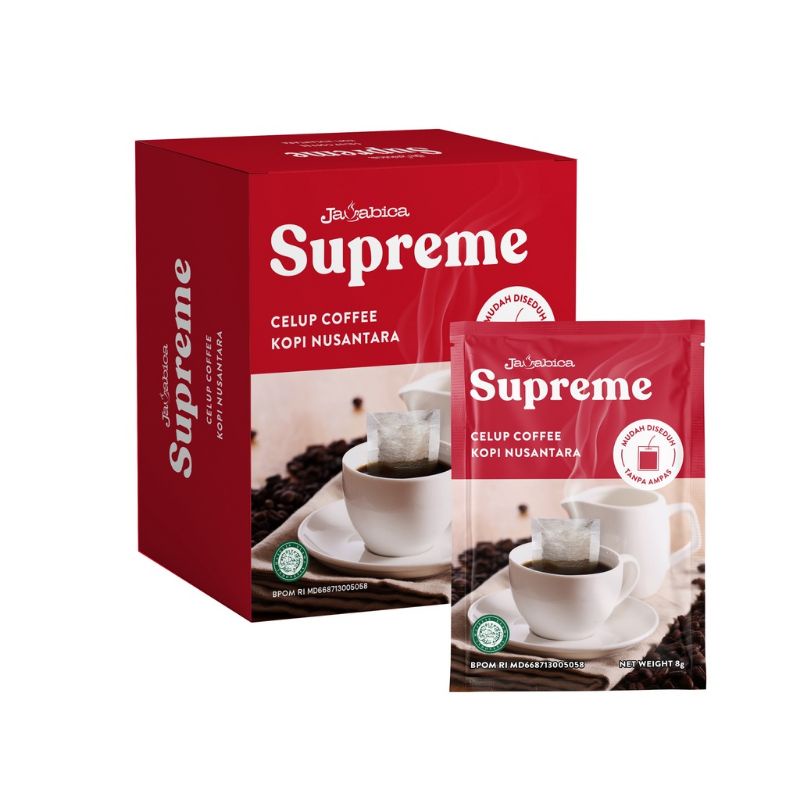 

Javabica Supreme Celup Nusantara isi 5 sachet