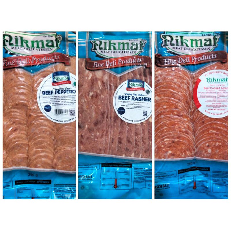 

[MURAH KEBANGETAN...!!!] Nikmat Pizza Topping/Zuppa Soup/Spaghetti Rasher/Pepperoni/Cooked Salami