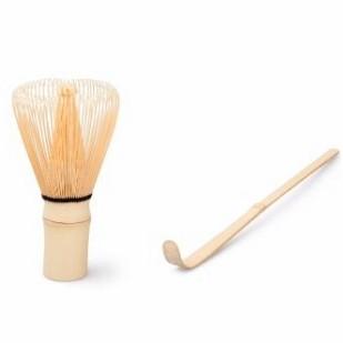 

[ COD ] Chasen bamboo whisk stirrer 100F+ sendok matcha (green tea powder) duo DISKON Kode 548