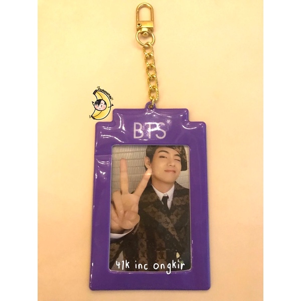 KEYRING DICON 101 BTS HOLDER PHOTOCARD