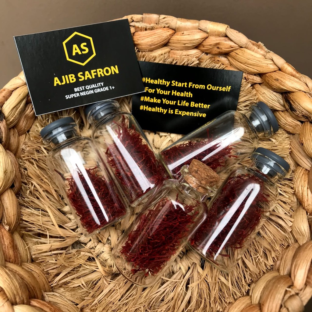 

Saffron Iran Super Negim Grade 1+ ( Ajib Saffron ) 1 Gram