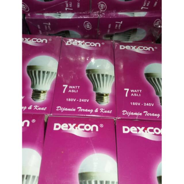 Lampu rumah led 7 watt dexicon tahan lama