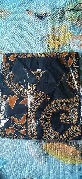 Batik Couple Keluarga-ruffle Ori Ndoro Jowi Motif Sakura Merah