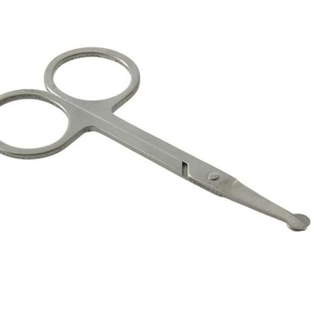 

[8VL❂] ✌ (AOS) Gunting Bulu Hidung/Gunting Kumis/Gunting Bulu Jenggot/Gunting Kecil Stainless Steel