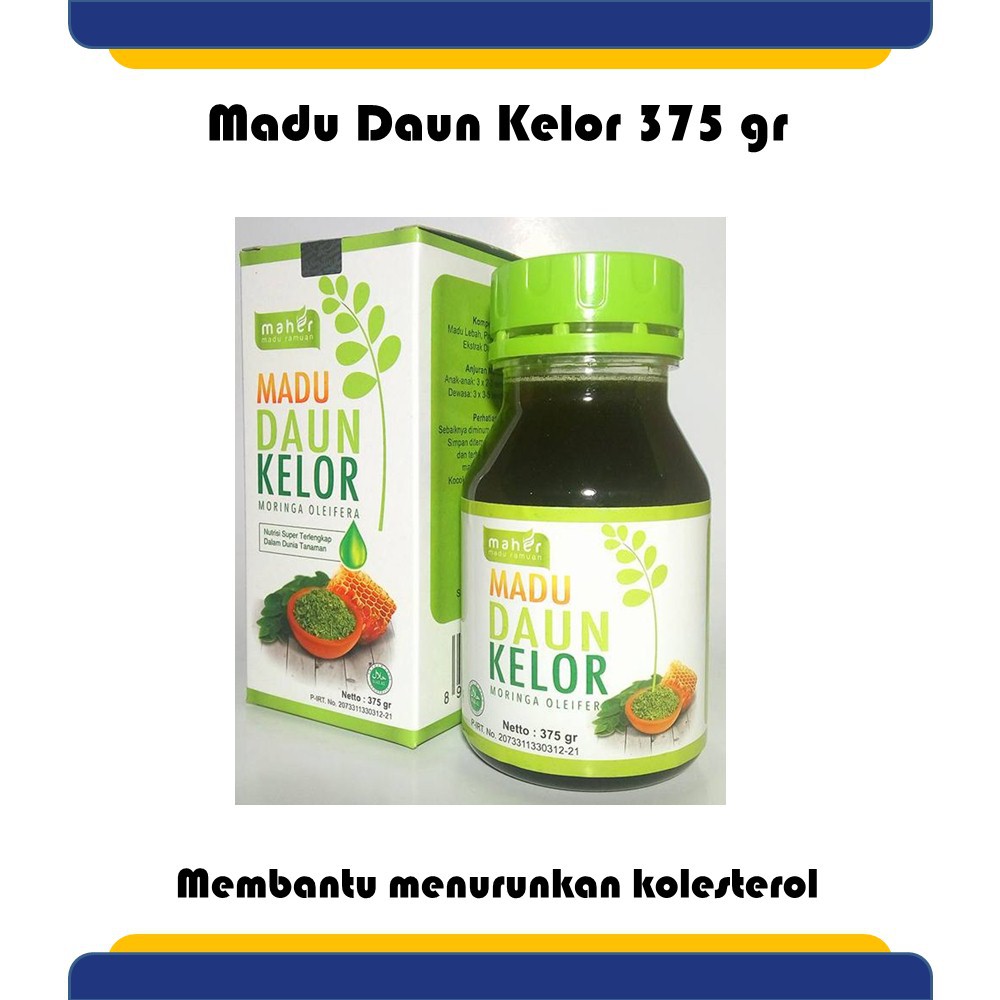 

Madu Daun Kelor Maher 375gr