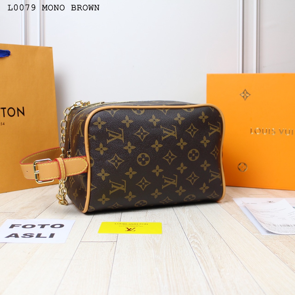 L Vuitton CloakRoom Dopp Kit 0079(FreeDustBag+BubbleWrap)