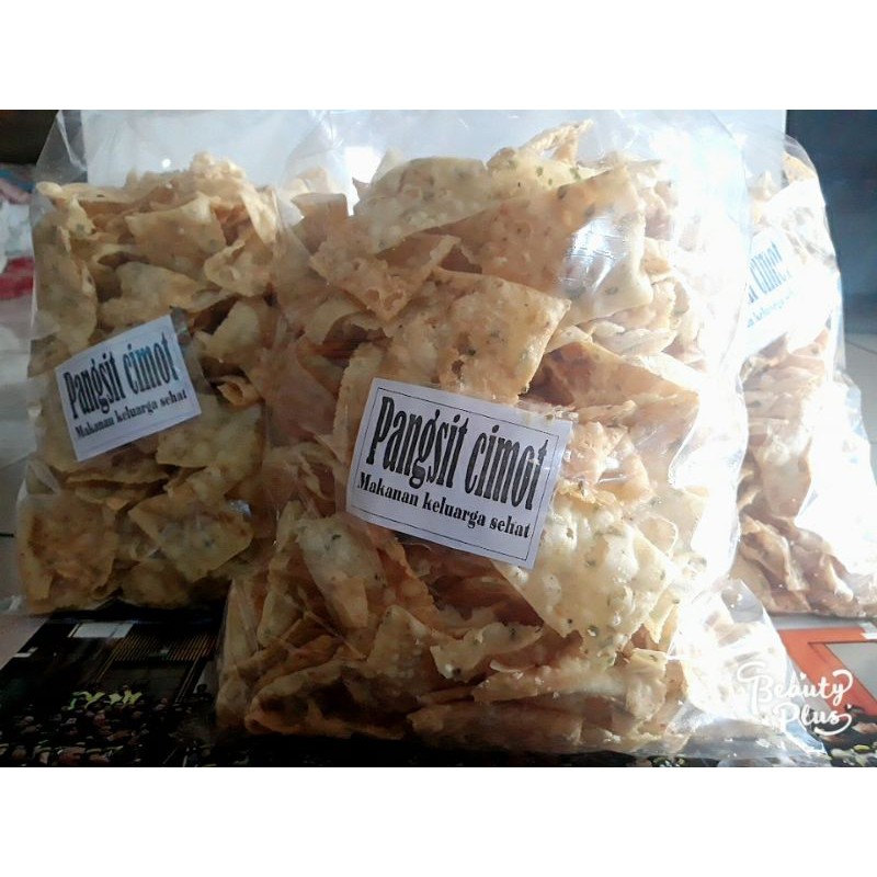 

(TERMURAH) PANGSIT CIMOT,RENYAH,GURIH, UK 500 GR HALAL