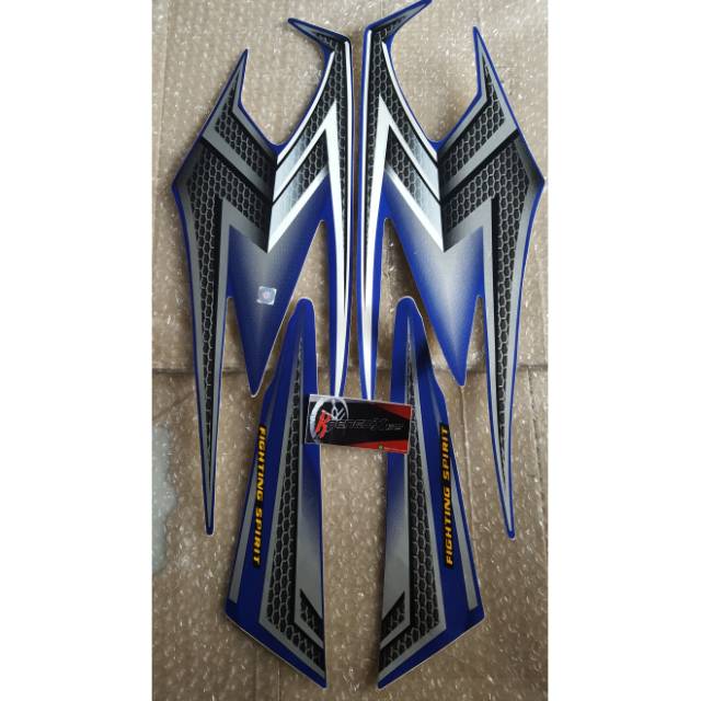 STRIPING RX KING 2004 BIRU