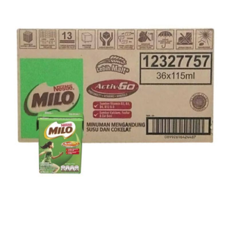 

milo 110ml 1 karton (isi 36pcs)