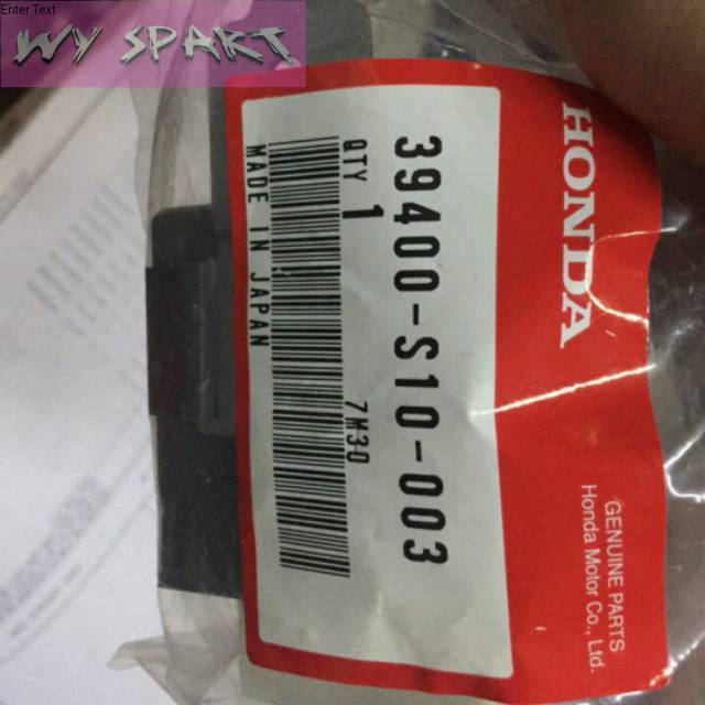 Main Rellay relay Civic Genio, Civic Estilo, Civic Ferio
Original Honda