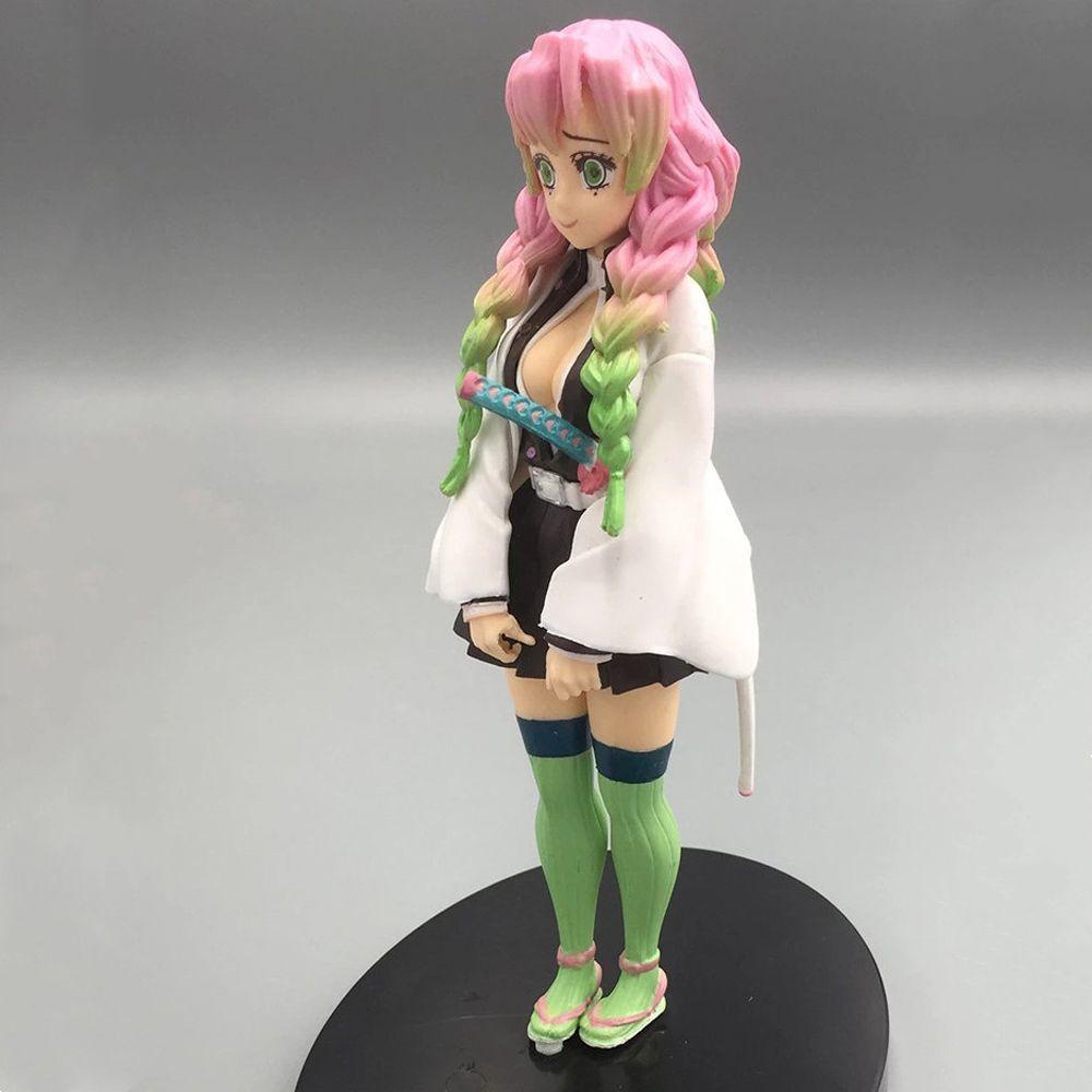 Lanfy Demon Slayer Hadiah Ulang Tahun Hadiah Natal PVC Model Figure Mainan Kimetsu No Yaiba