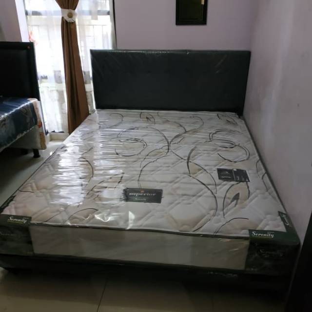 Set Elite serenity super star 140x200 kasur spring bed