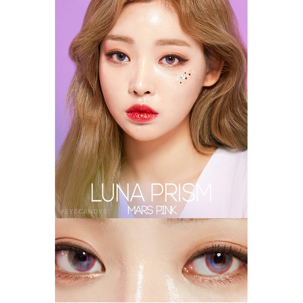 Softlens Sweety Plus ++ Luna Prism Mercury Blue Biru Venus Brown Coklat Gray Grey Mars Pink Bs Minus