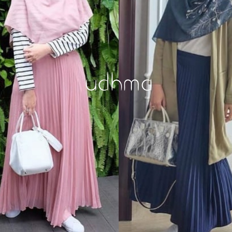 ROK PLISKET MAXI SKIRT TERBARU