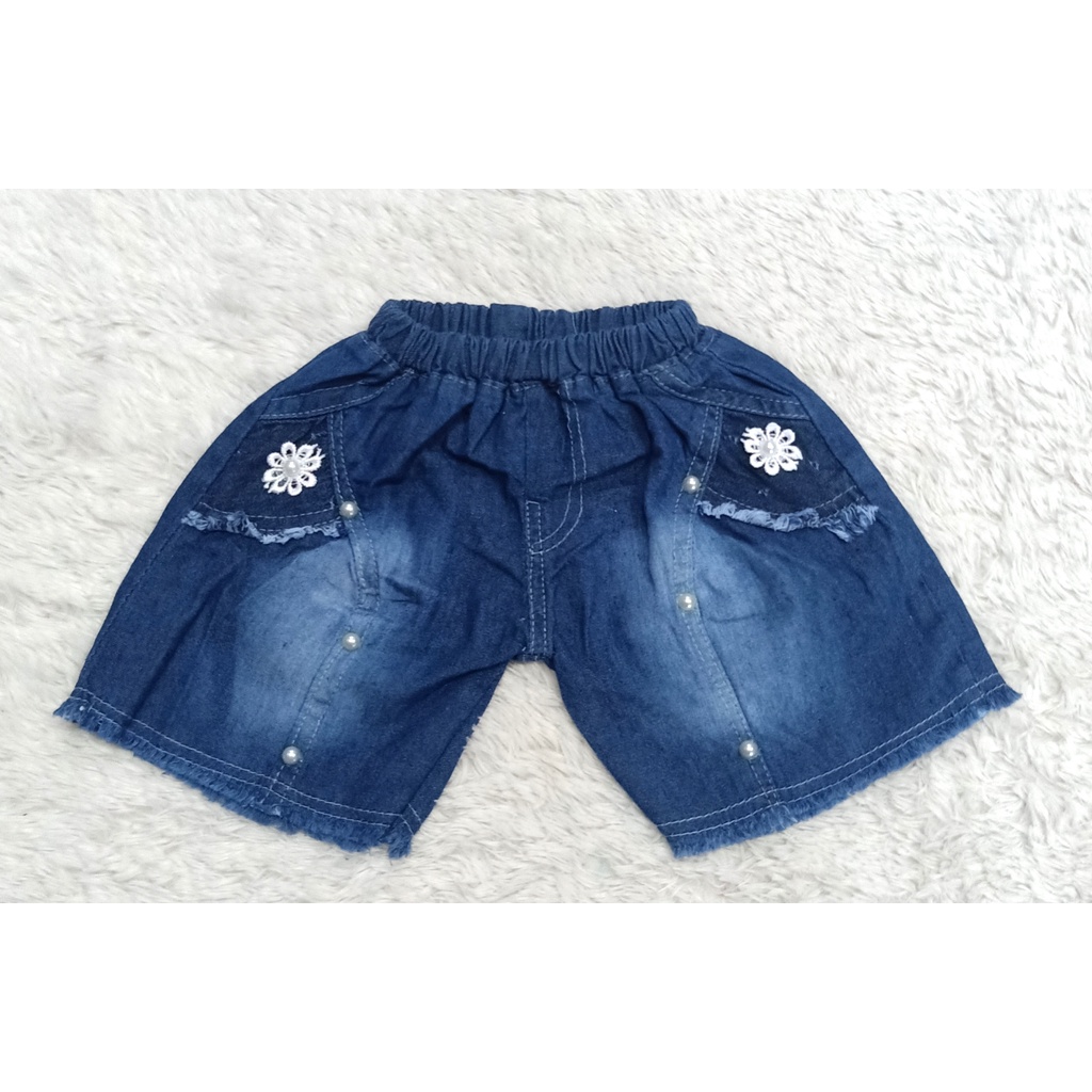 celana pendek levis anak perempuan / celana hotpants anak cewek / celana levis anak cewek / size 1-4