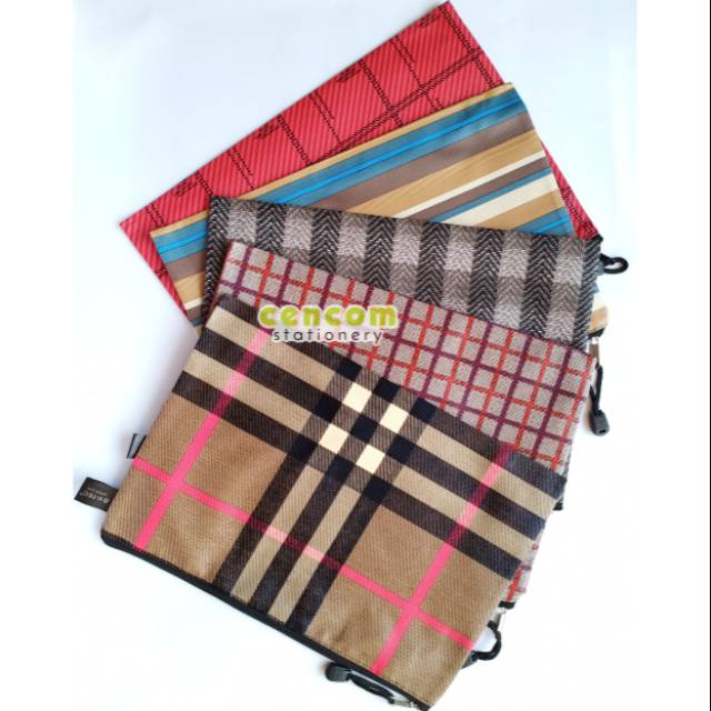 

Tempat Pensil Alat Tulis / Pensil Case Zipper B5 / Dompet Tempat Penyimpanan
