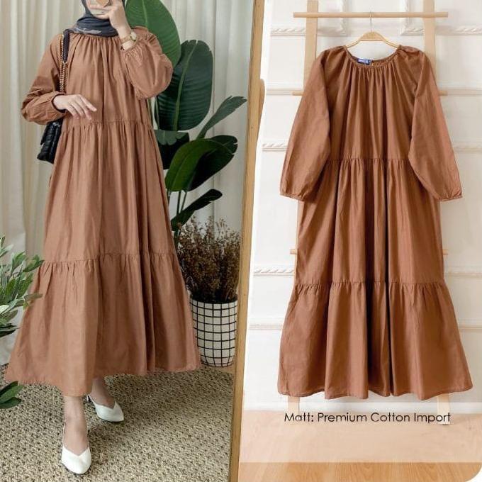 Limited - Gamis Sabrina Midi Dress /SABRINA MIDI DRESS /FASHION WANITA MUSLIM