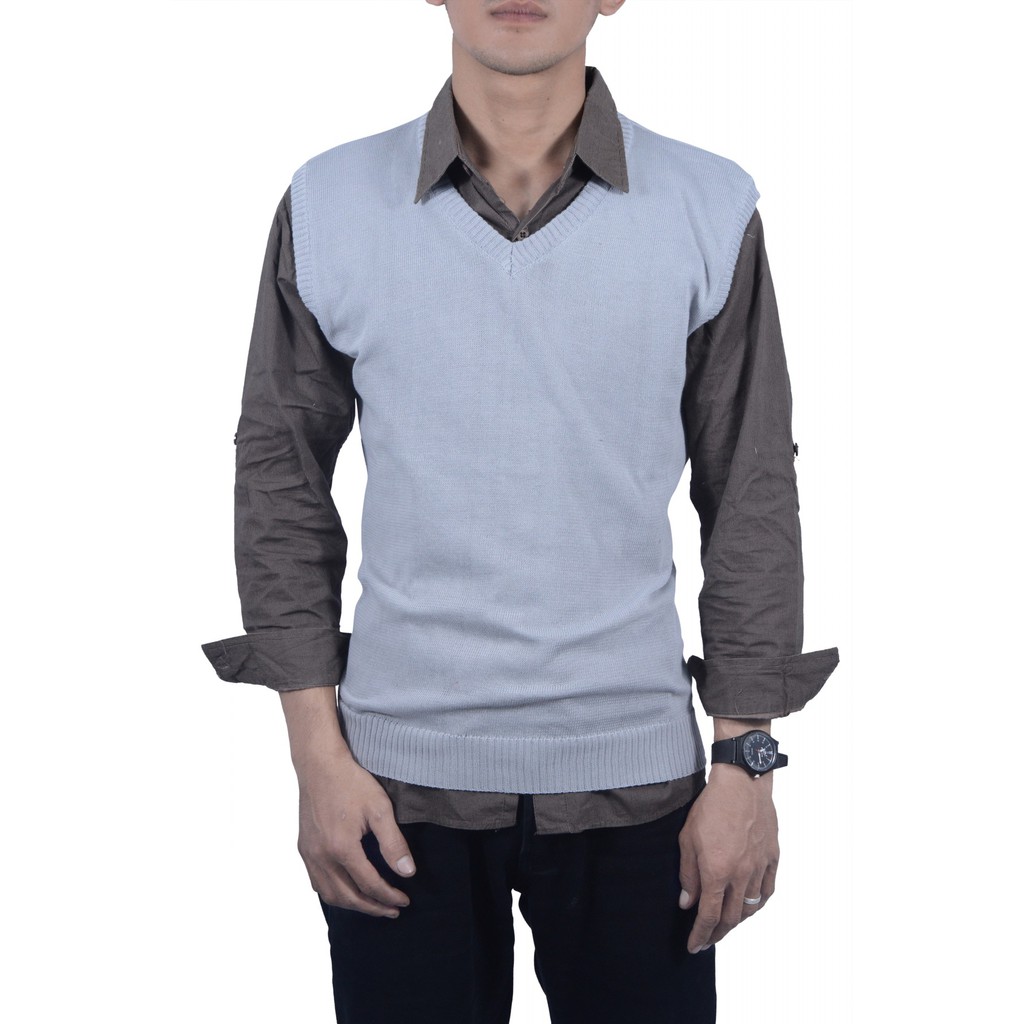 ROMPI RAJUT PRIA / BASIC ROMPI RAJUT / TOP VEST PRIA /  ATASAN RAJUT PRIA / ROMPI BEST RAJUT PRIA