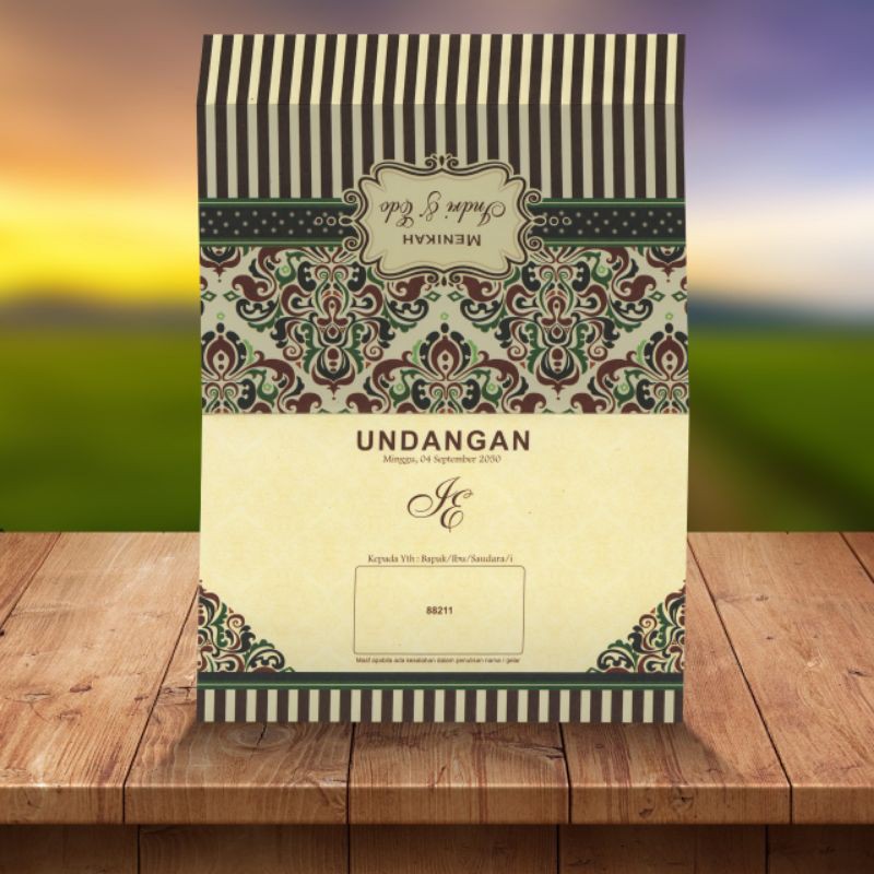 Blangko Undangan ERBA 88211 / Undangan Murah ERBA