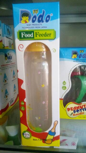 Dodo Botol Makan Bayi Food Feeder 260 &amp; 140 ml