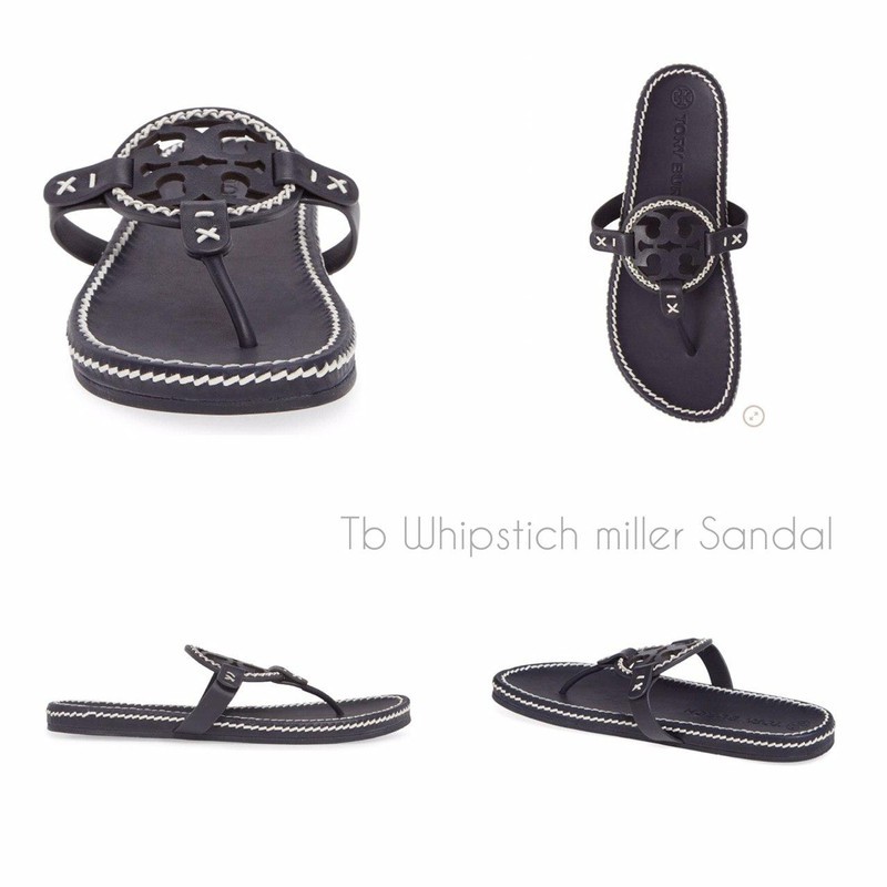 sandal tory burch Whipstich miller sandal perfect navy