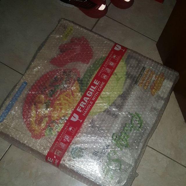 Melamin Golden Dragon Prasmanan Besar 45x45cm