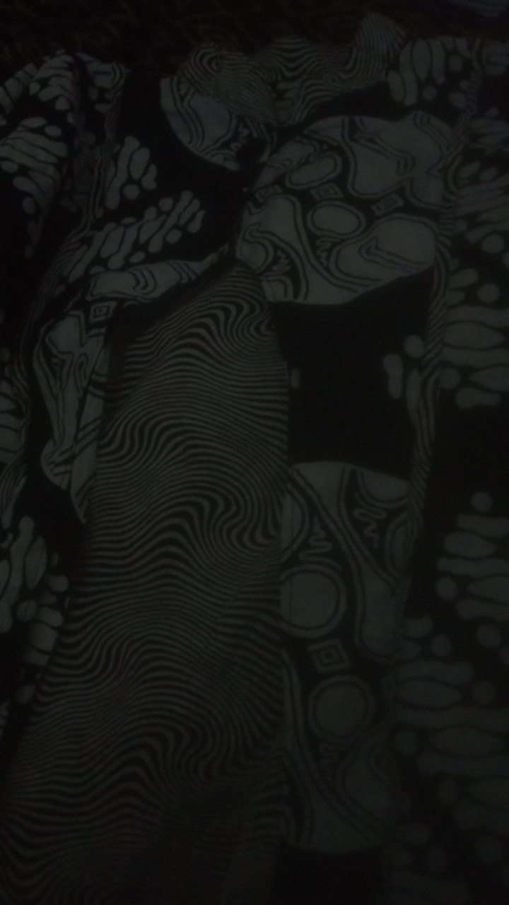 Blus Monokrom Kombi Shiella Batik Devina #6 Atasan Kerja Blouse Layer Davina Monochrome Belah