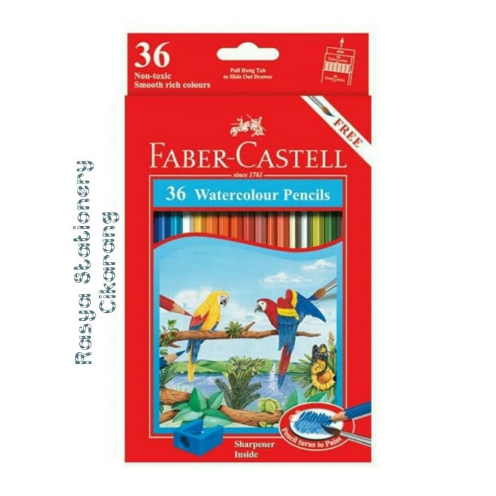 

Gilaa!!! Faber - Castell Watercolour Pencils 36 L Berkualitas