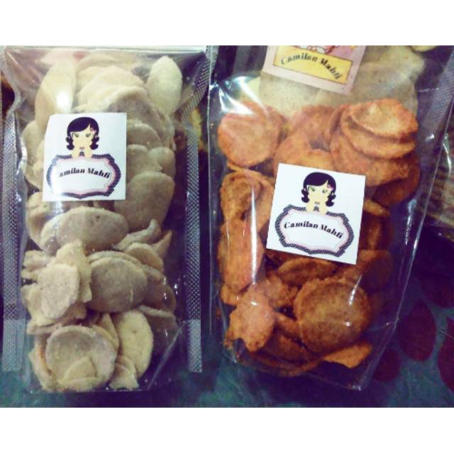 

Kripik siteng ori dan pedas