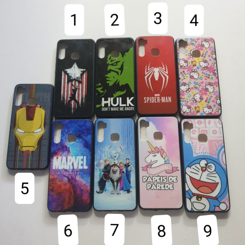 hardcase infinix S5 , S5 lite motif /Gambar case silikon casing softcase
