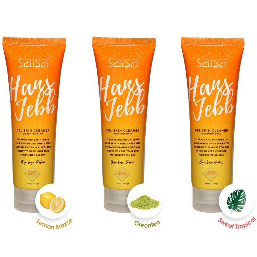 Salsa Han's Jebb Gel Skin Cleanser Pembersih Daki - 110gr